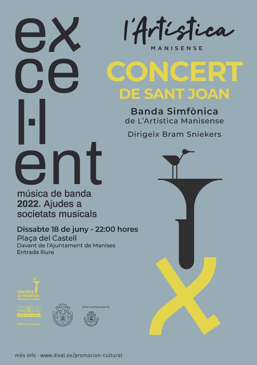 Concert de Sant Joan L'Artística Manisense 18-06-2022