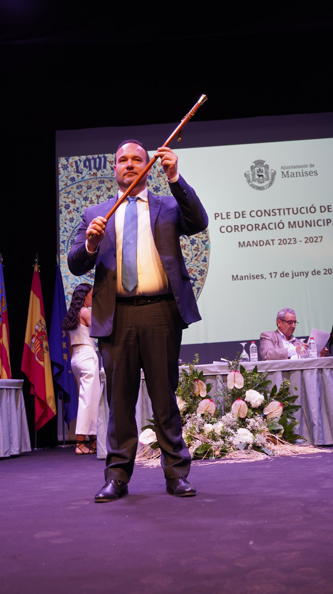 Nuevo Alcalde Manises 2023 Javier Mansilla