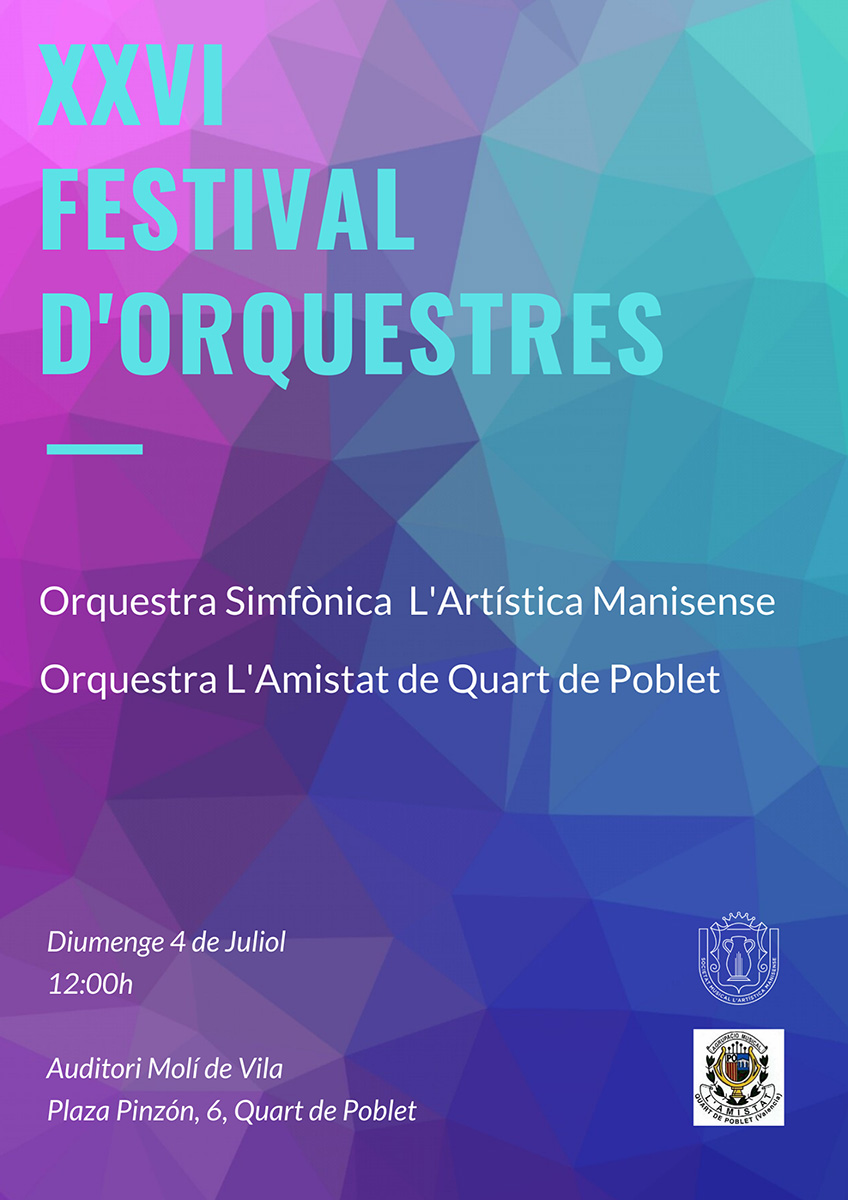 Festival d'osquestres en Quart 04/07/2021