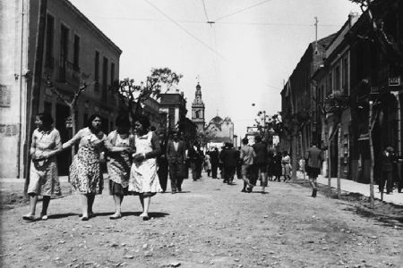 Paseo Gillermo de Osma. Foto del año 1945.