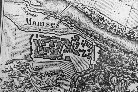 Plano de Manises año 1812.
