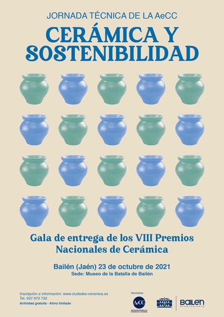 Cerámica y Sostenibilidad - Bailén (Jaén), 23 octubre 2021 - Programa definitivo